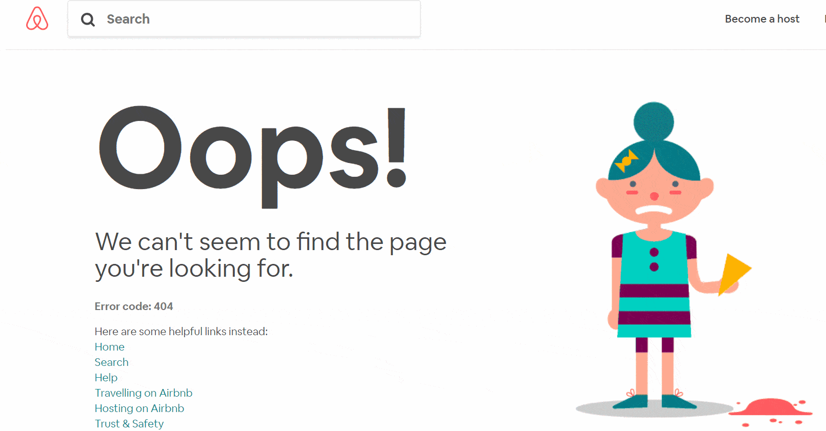 Airbnb 404