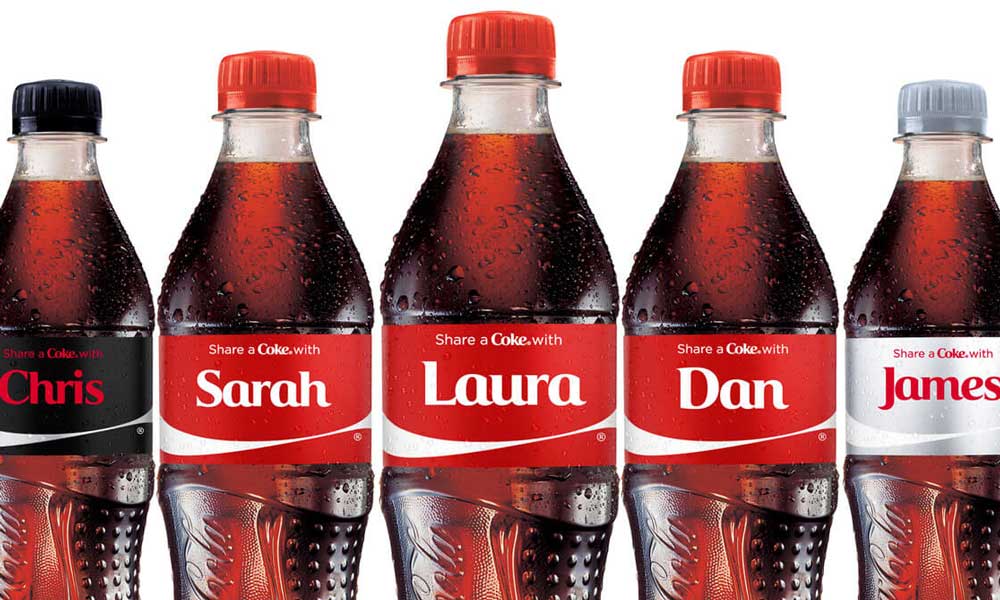 Brand Personalisation Coke