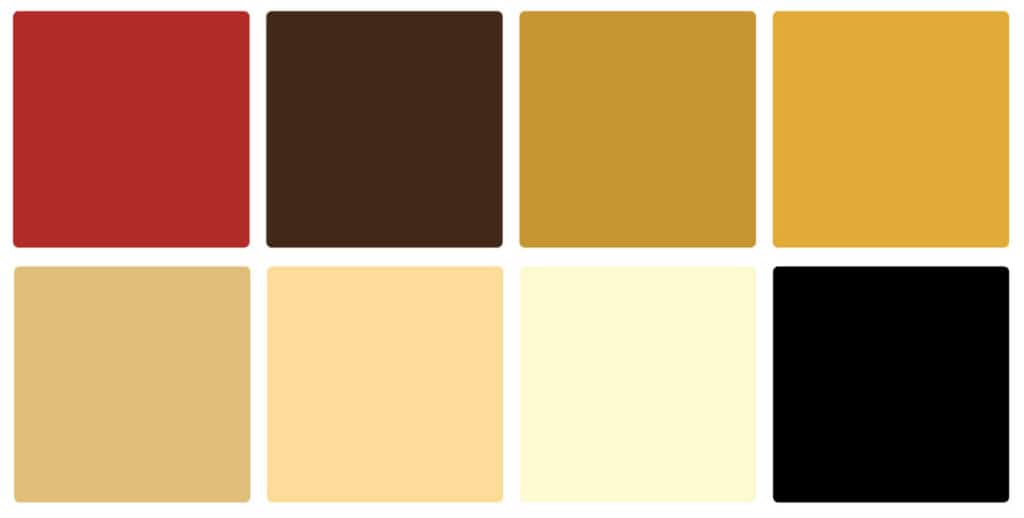 Porsche Color Palette Image
