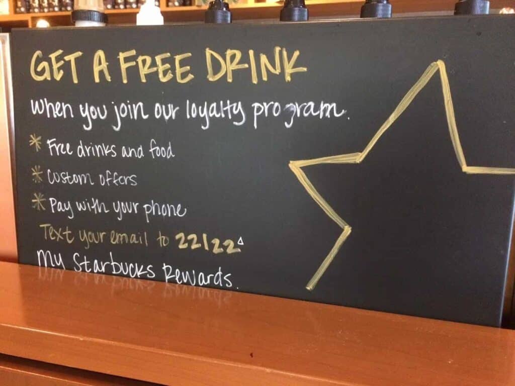 Starbucks Sms Loyalty Marketing Campaign