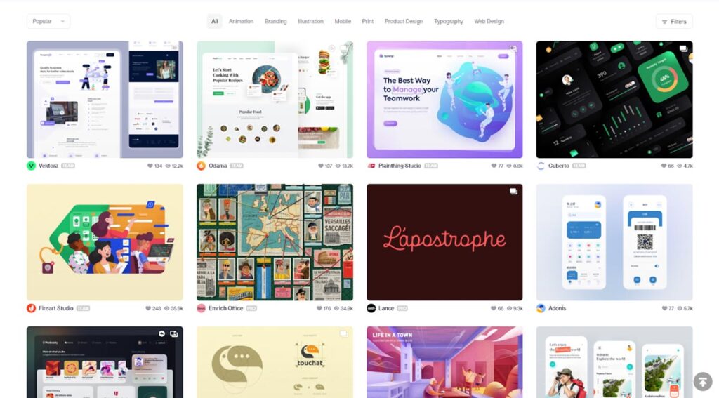 Web Designer Resources Dribbble