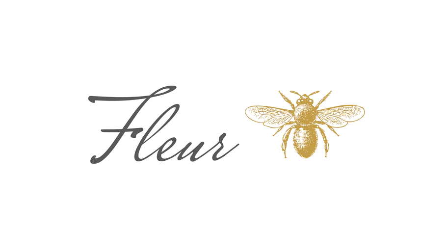Fleur Logo Design Bee