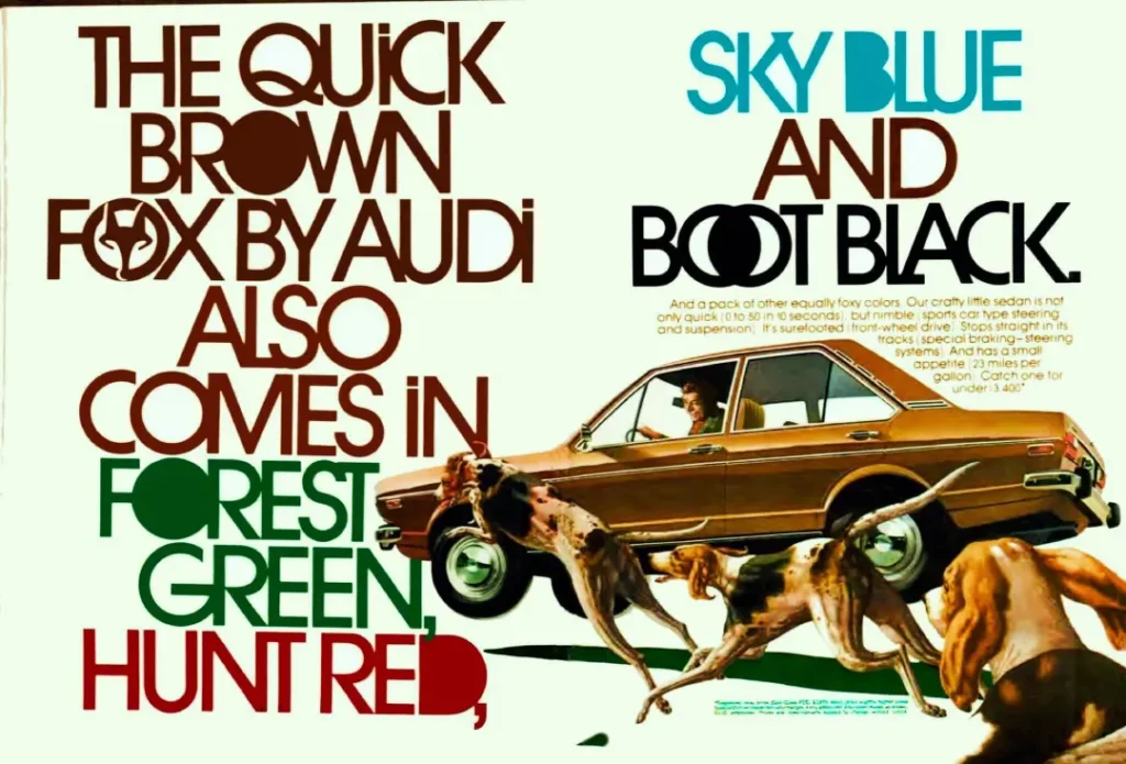 1930S Typography In Advertising Example