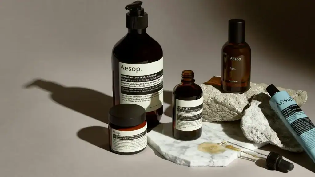 Aesop Wellness Branding Example