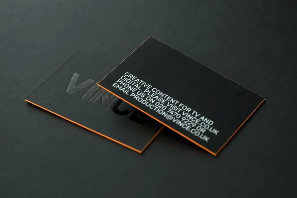 All Black Business Cards