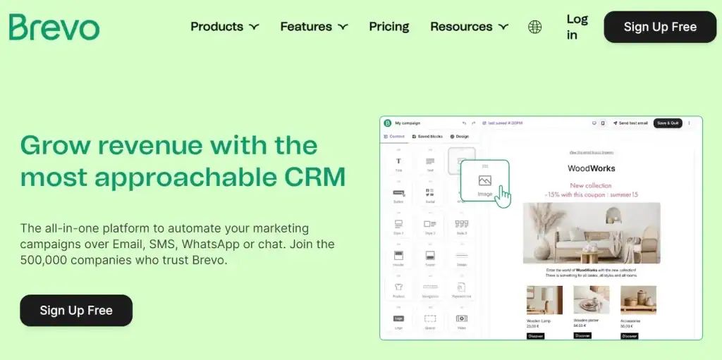 Brevo Best Value Marketing Software