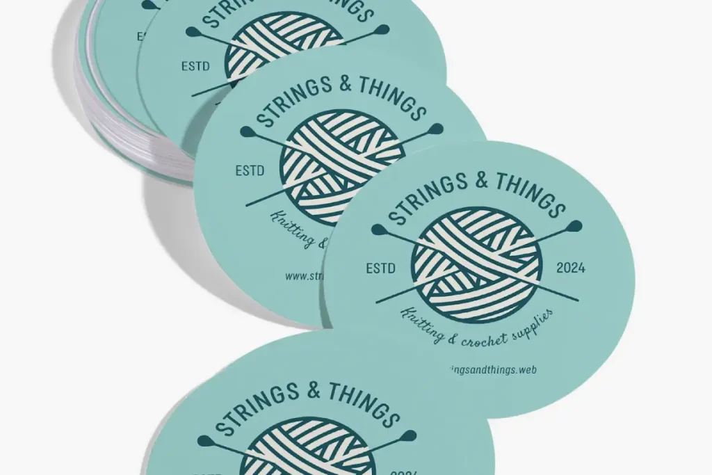 Circular Business Cards