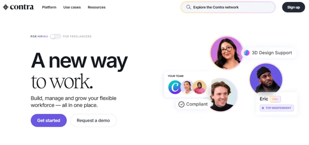 Contra Upwork Alternative