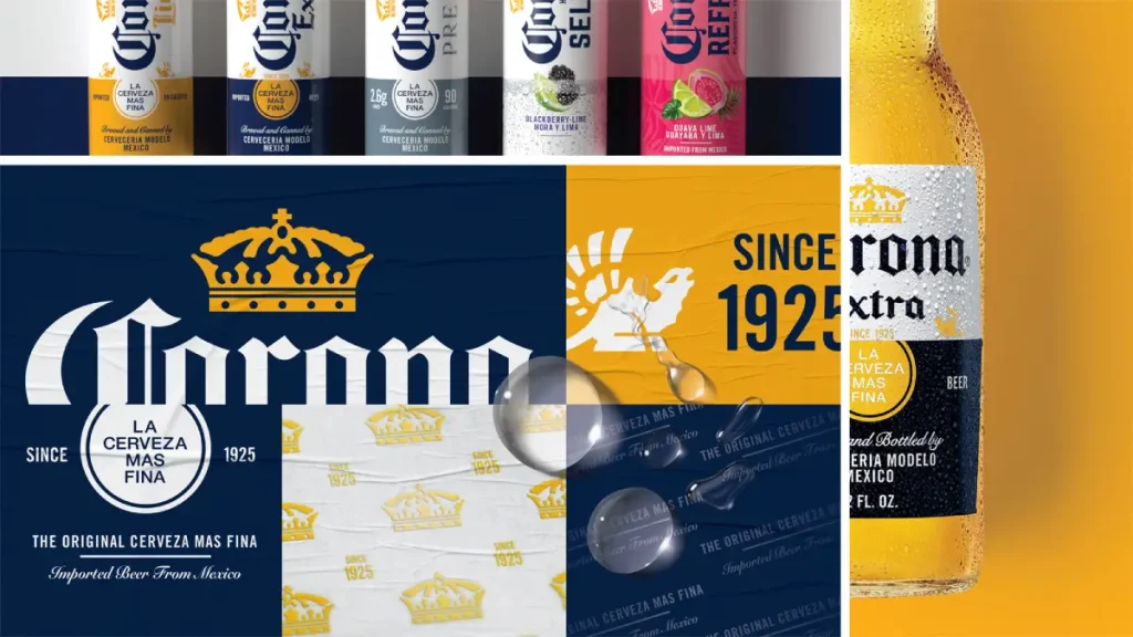 Corona Branding Colour Palette