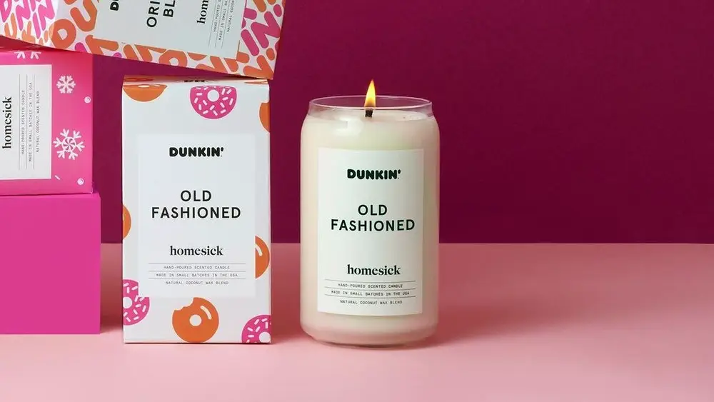Dunkin Donuts Scent Marketing Candles