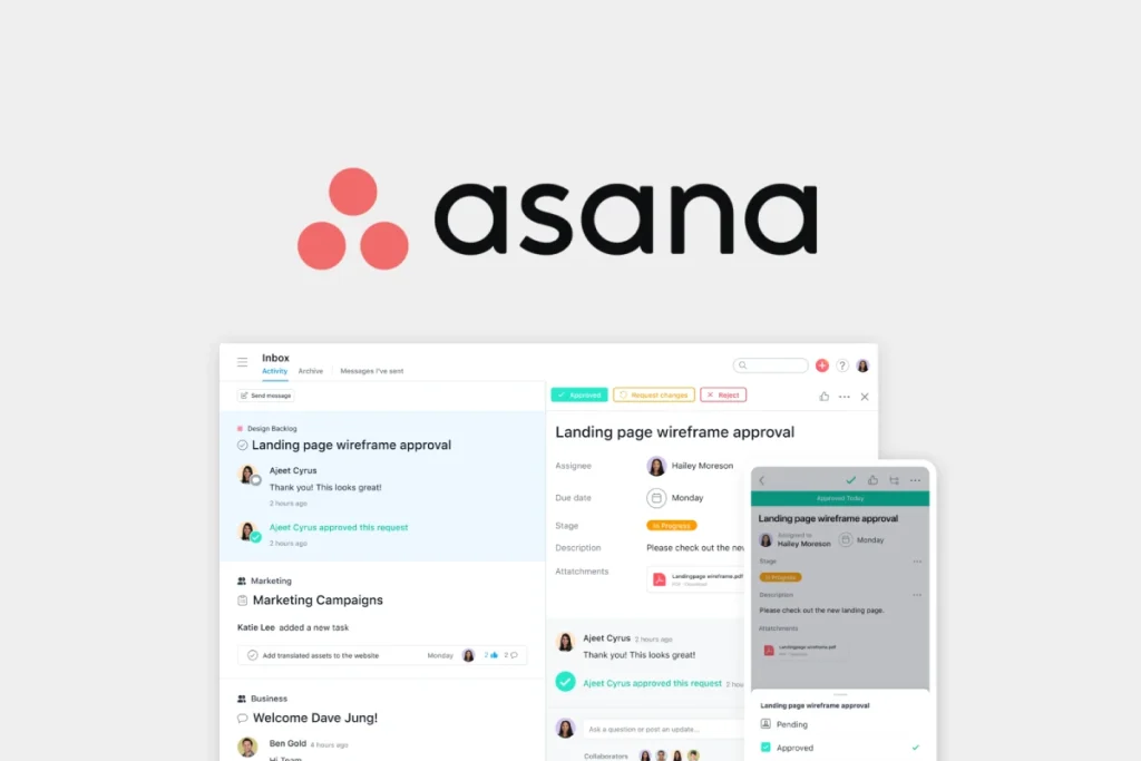 Free Apps For Startups Asana