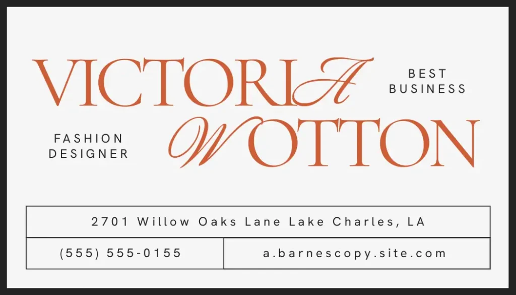 Free Elegant Business Card Design Templates