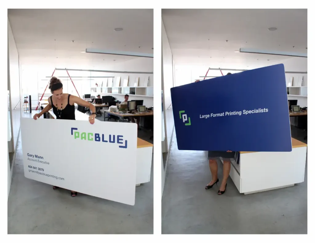 Funny Oversized Business Cards