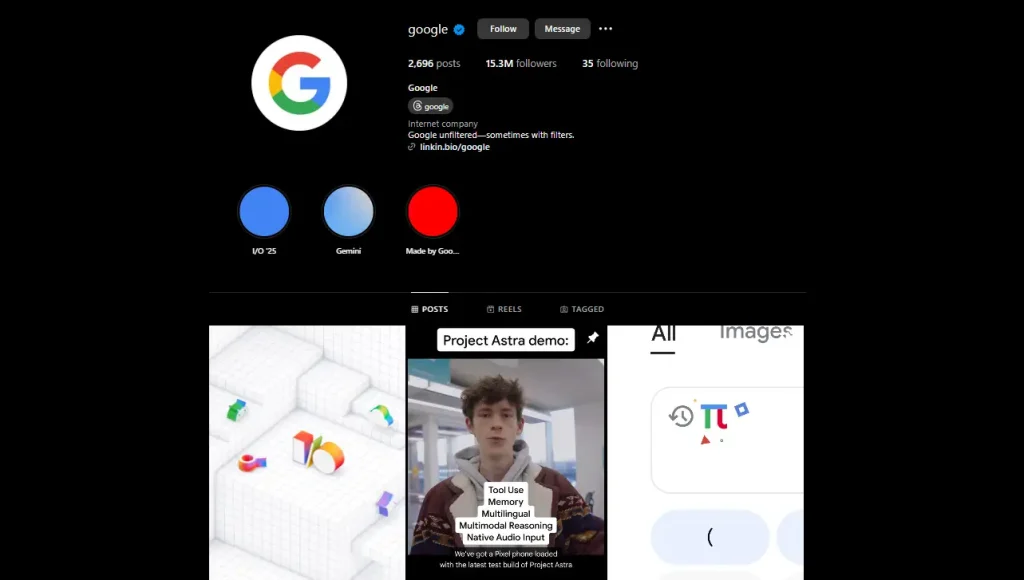 Google On Instagram Marketing