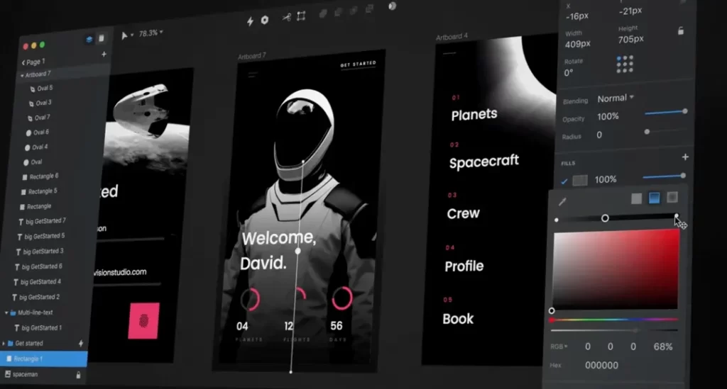 Invision Studio App