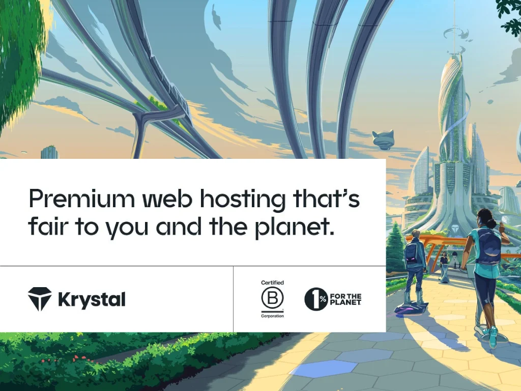 Krystal Web Hosting Discount Inkbot Design