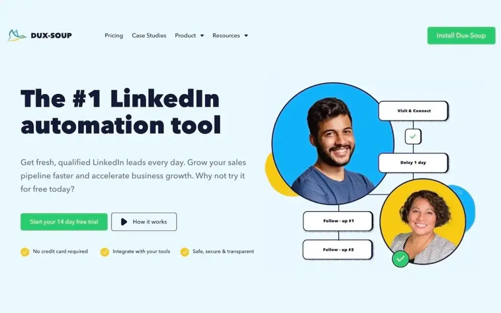 Linkedin Automation Tools Dux Soup
