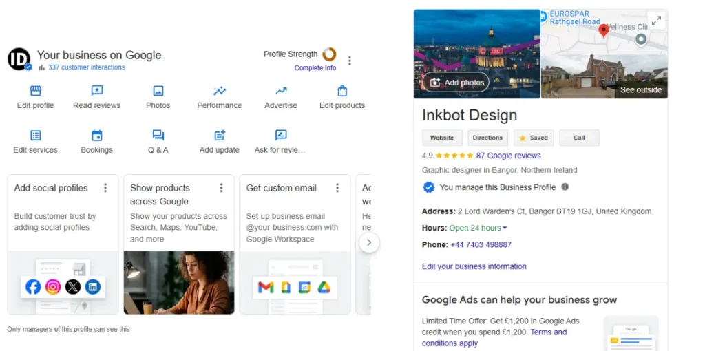 Local Seo Techniques Google My Business Inkbot Design