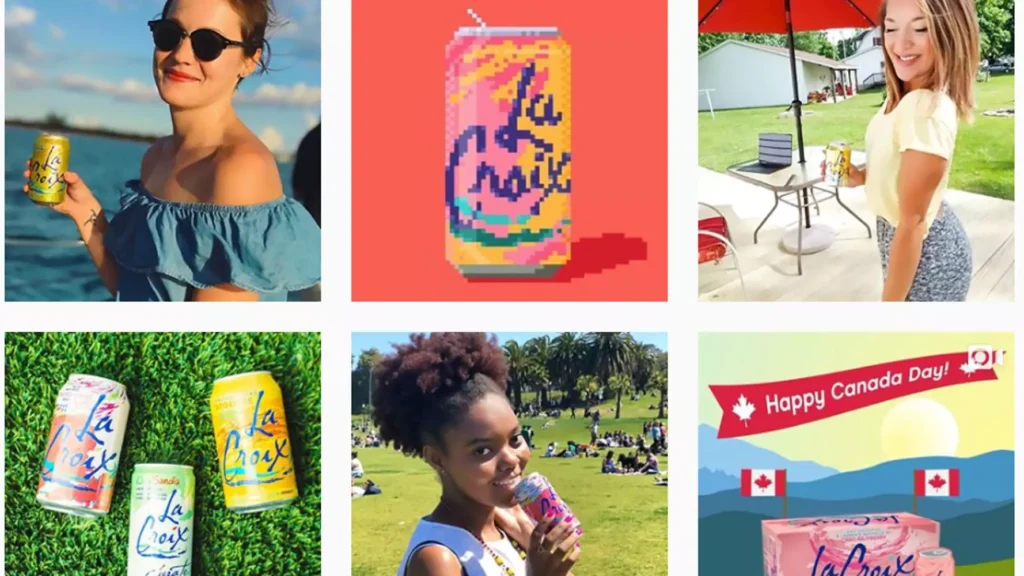 Micro-Influencer Marketing Example La Croix