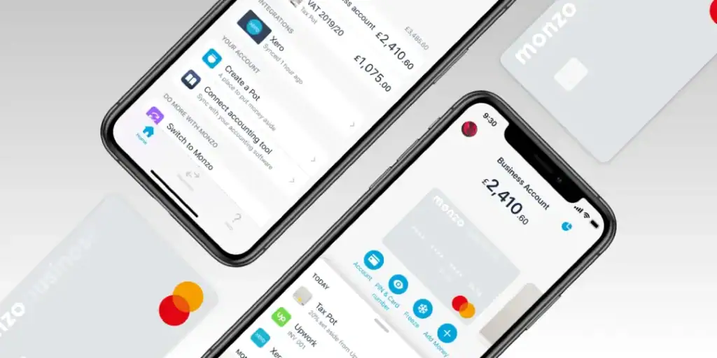 Monzo Mobile App Design Example