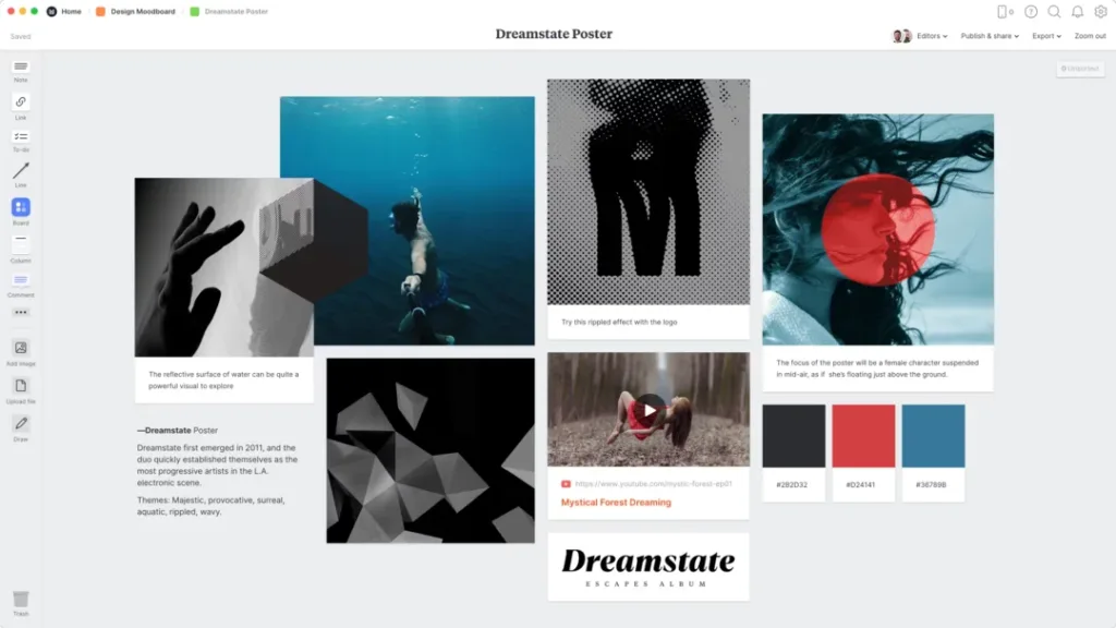 Mood Board Design Inspiration