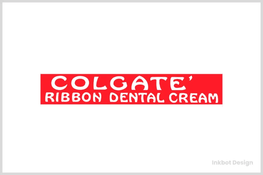 Original Colgate Logo Design 1900S