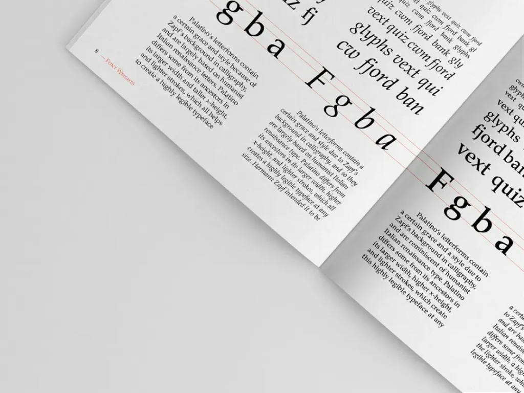 Palatino Best Design Fonts