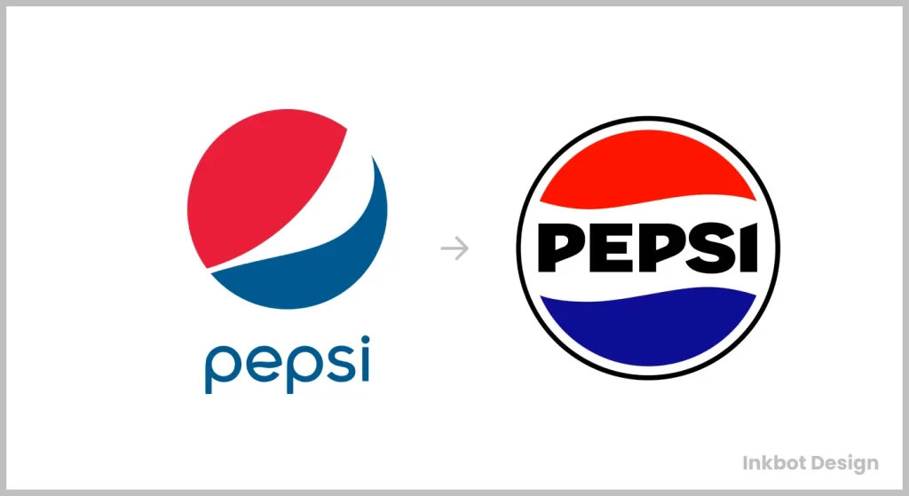 Pepsi Logo Redesign Old And New