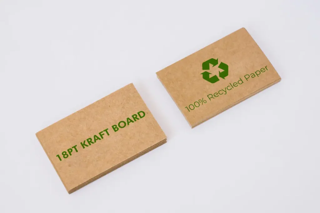 Recycled Business Card Design