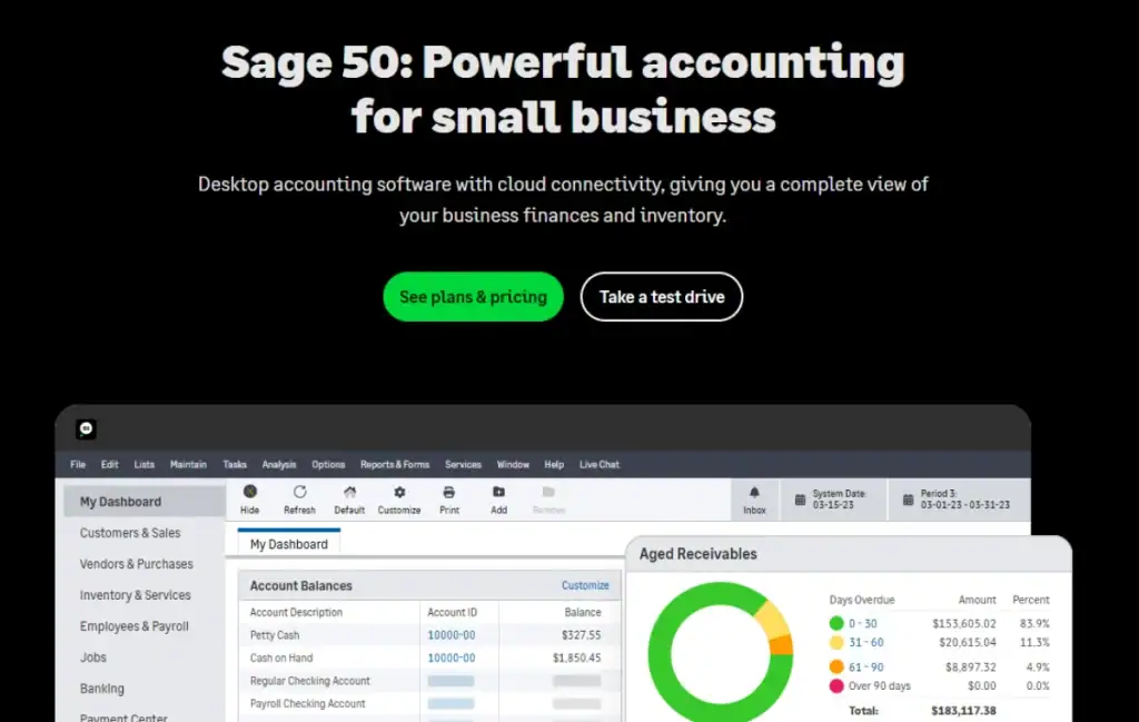 Sage Accounting Small Business Tools