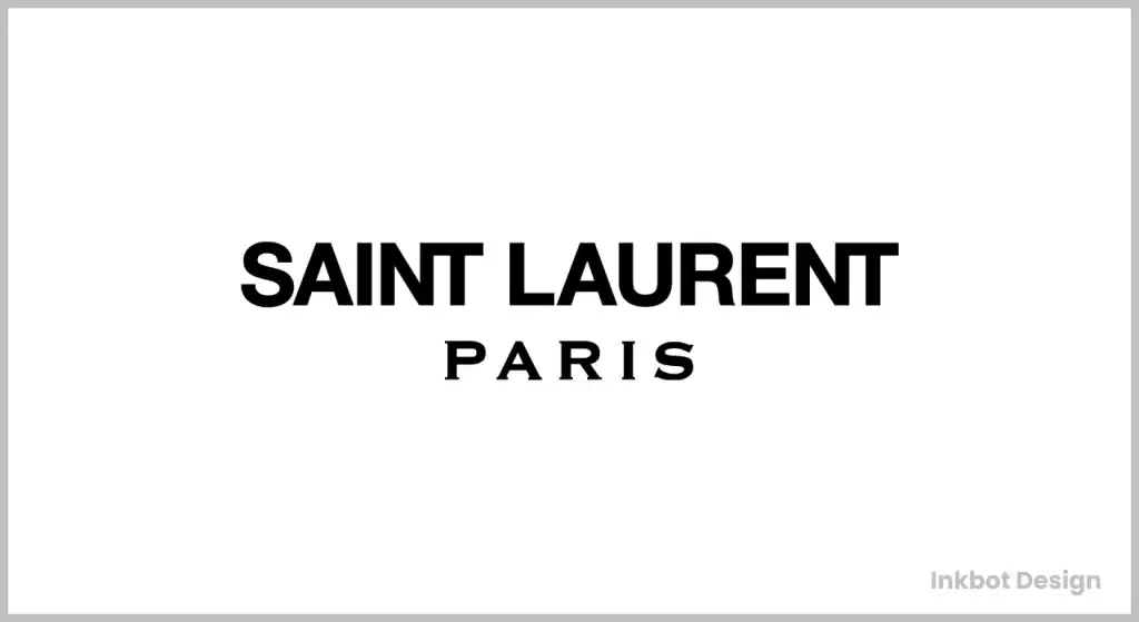 Saint Laurent Logo Design