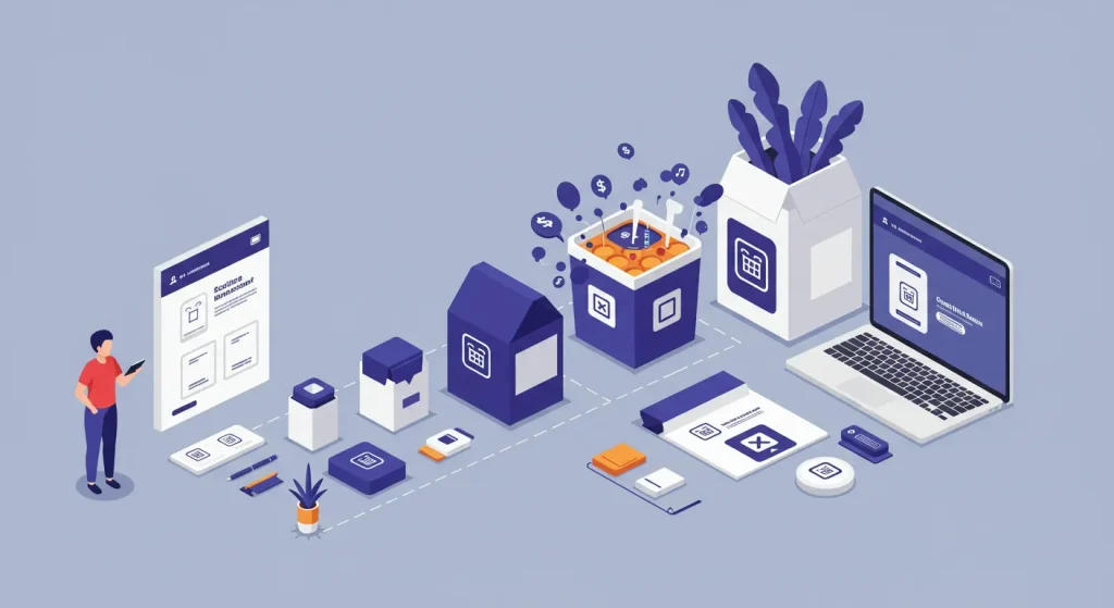 Scaling Your Brand Illustration