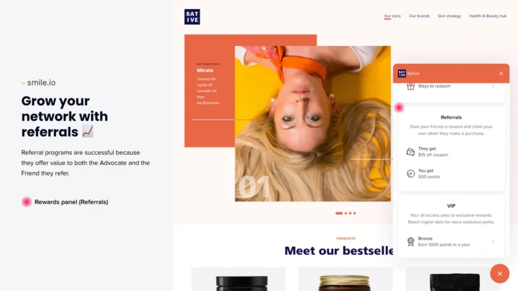 Smile Brand Ambassador Marketing Tool