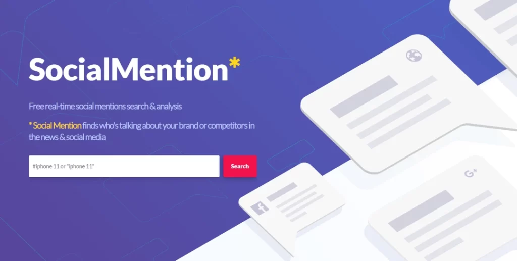 Social Mention Monitoring Tools
