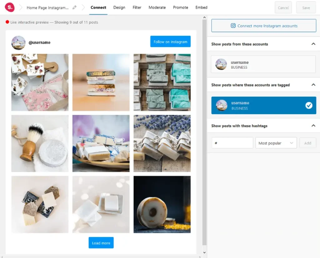 Spotlight Instagram Feed Widget