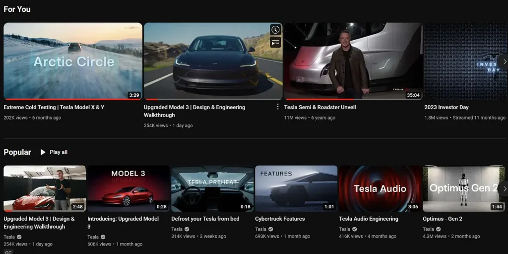 Tesla Social Media Marketing Strategy