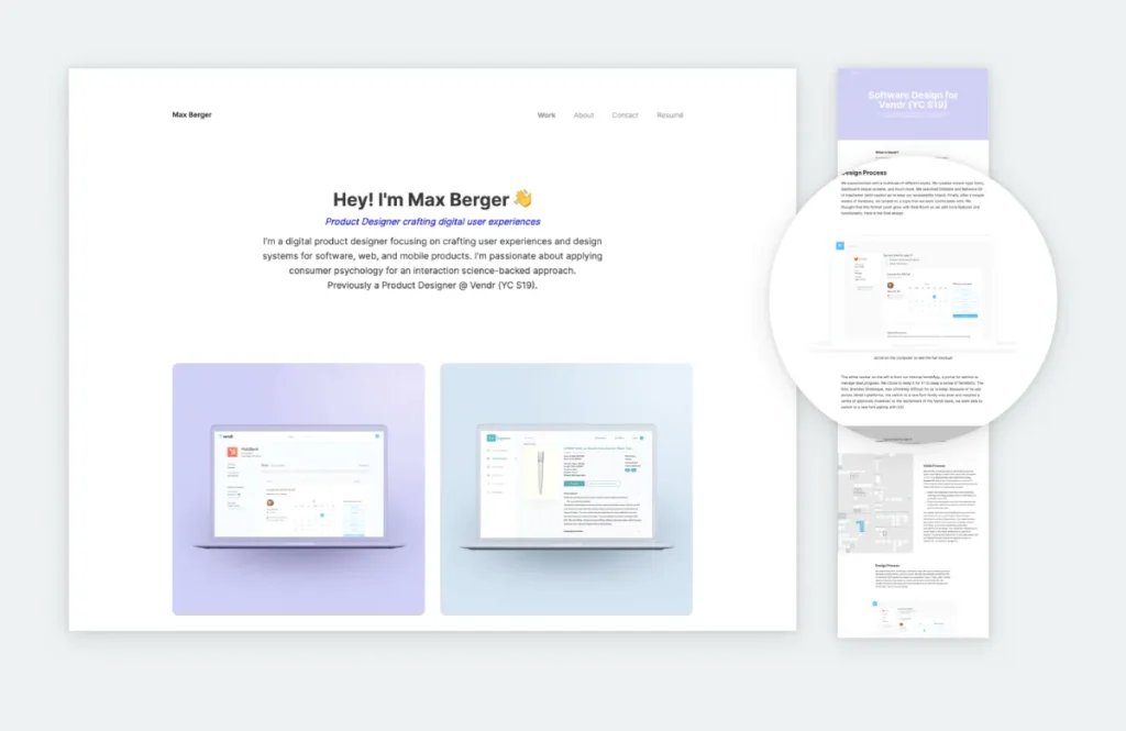 Ux Design Skills Portfolio Example
