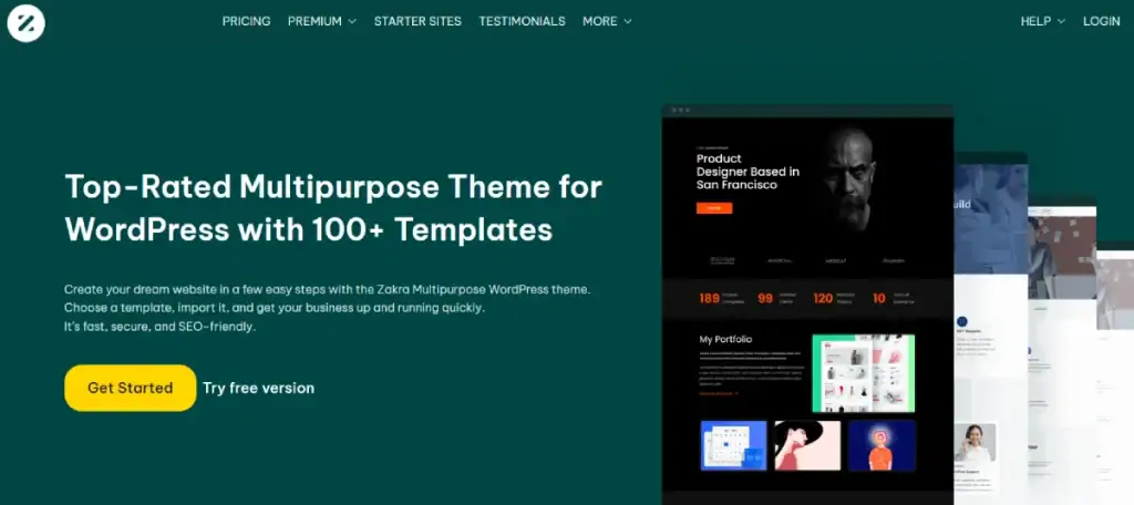 Zakra Wordpress Design Themes Templates